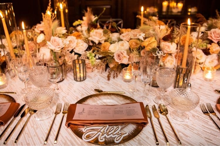 4 Ways to Take Your Event to the Next Level - Namcecard place settings