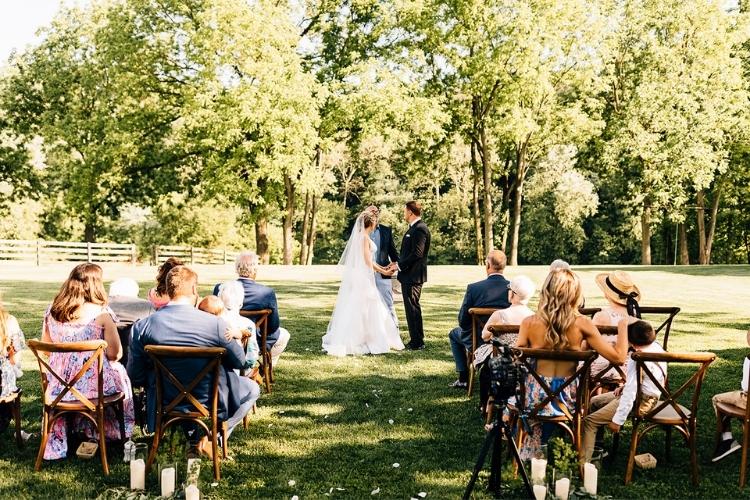 Helen and Chris: A Micro Wedding in Lancaster PA - wedding ceremony