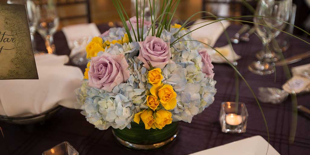 romantic vintage wedding, Hershey, centerpiece