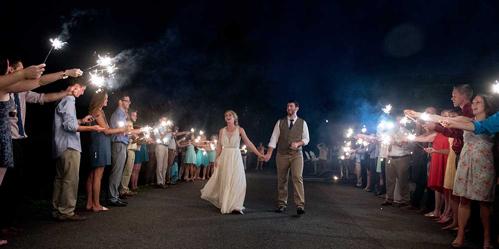 Lancaster Rustic Wedding farewell