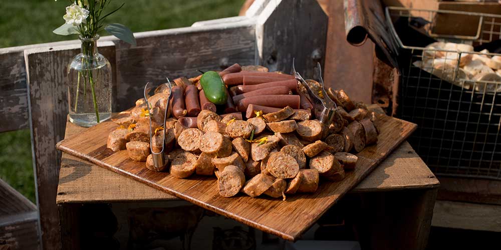 Lancaster Rustic Wedding meat tray