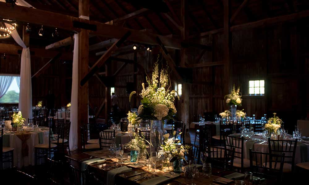 Lancaster Rustic Wedding reception