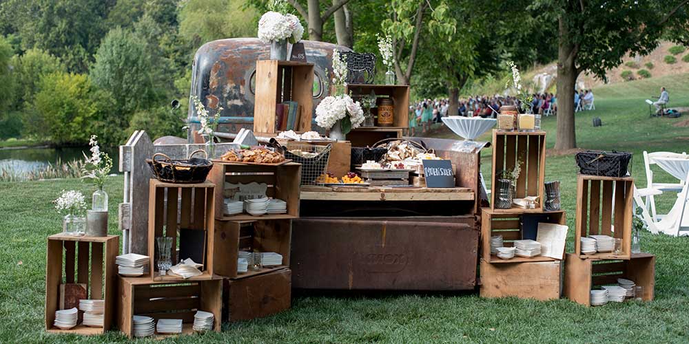 Lancaster Rustic Wedding truck