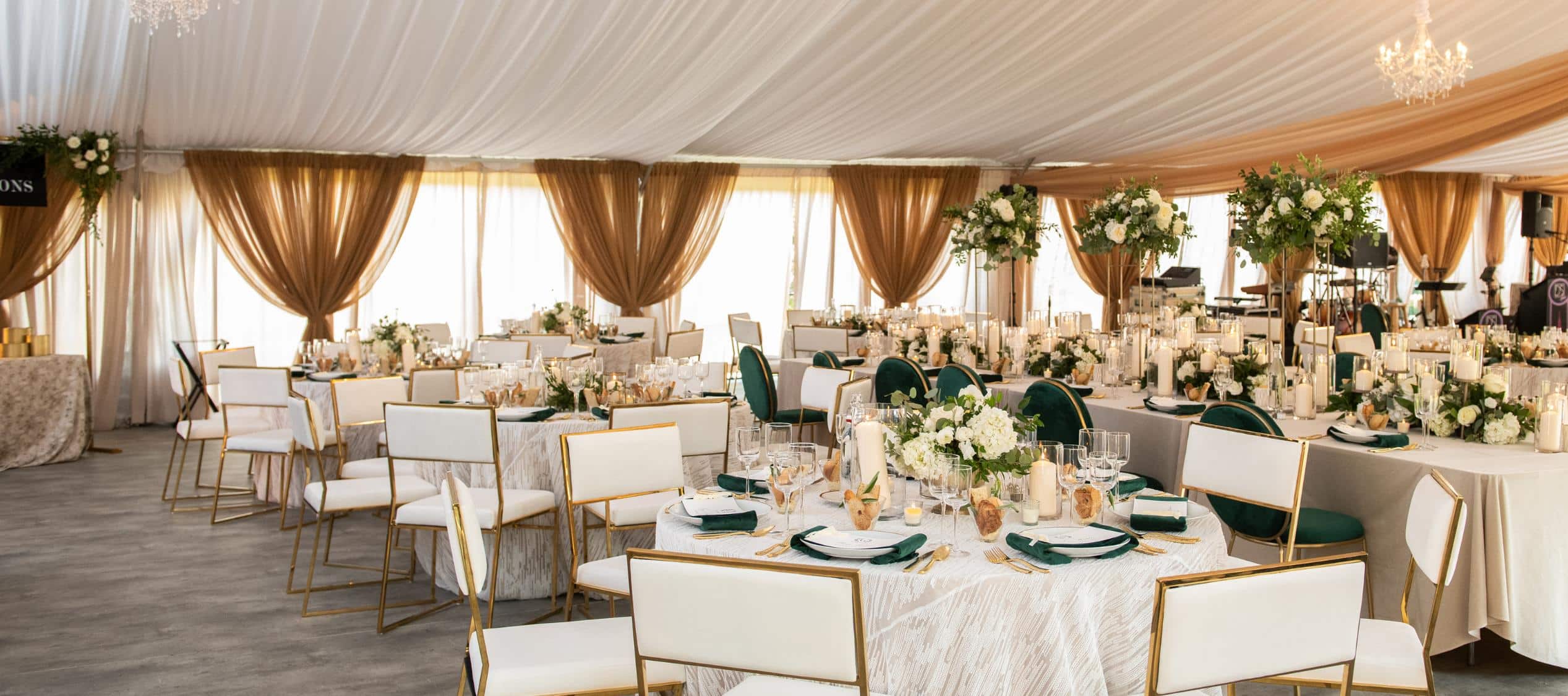 The JDK Group Harrisburg PA Catering for Weddings and Events - Elegant Tented Wedding in Lancaster PA