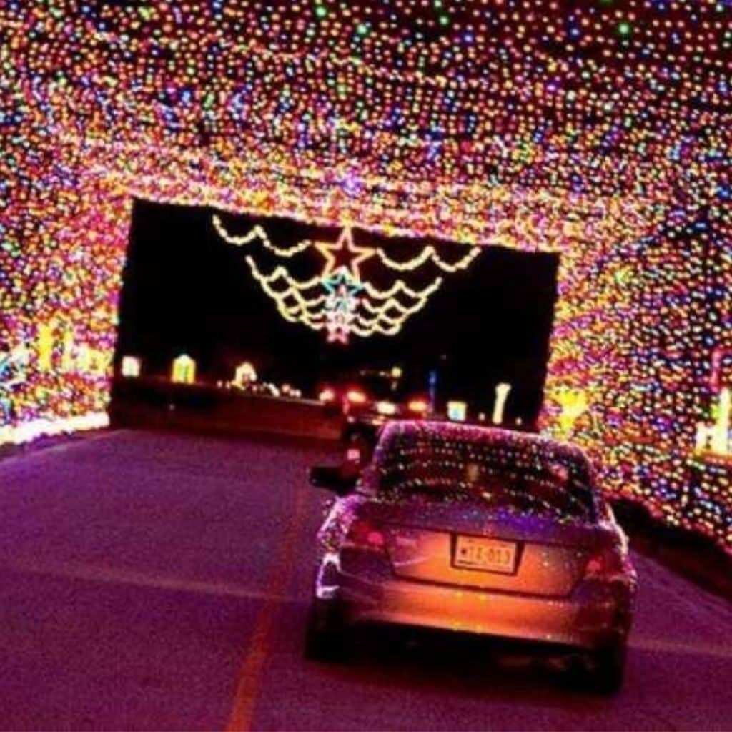 drive-through-event-car-driving-through-light-show-the-jdk-group-harrisburg-lancaster-york-pa-best-caterer